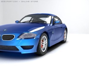 z4 m coupe Modello 3D
