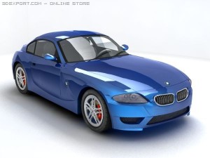 z4 m coupe 3D Model