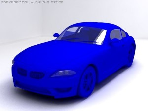 z4 m coupe 3D Model