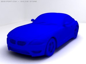 z4 m coupe 3D Model