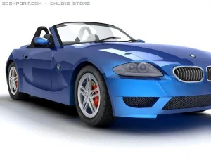z4 m coupe01 3D Model