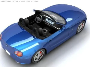 z4 m coupe01 3D Model