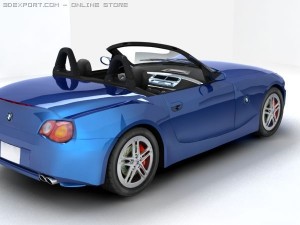 z4 m coupe01 3D 모델