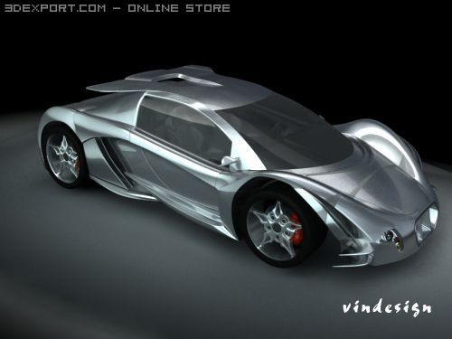 vindesignconcept02 3D 模型 .c4d .max .obj .3ds .fbx .stl .blend 