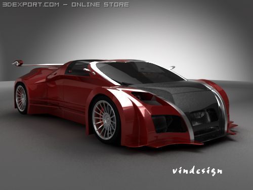 vindesignconcept03 3D 模型 .c4d .max .obj .3ds .fbx .stl .blend 