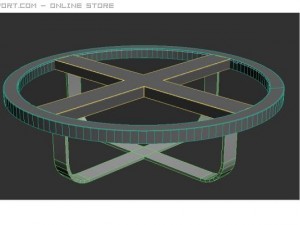 coffee table 3D 모델