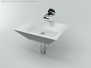 bathroom sink Modelo 3D