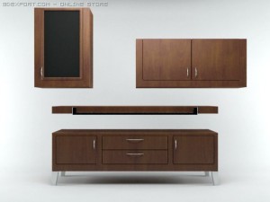 bathroom furniture set_2 Modelo 3D