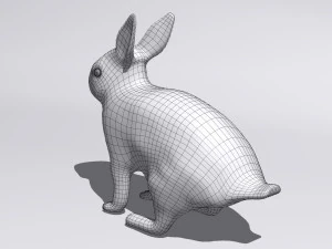 coniglio Modello 3D
