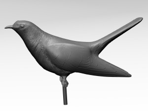 3d printable bird 3Dモデル