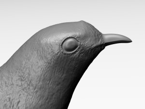 3d printable bird 3Dモデル