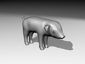 Little pig 3D Модель