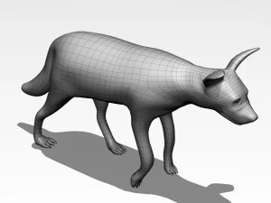 Hyena 3D Model