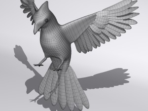 northern cardinal Modèle 3D