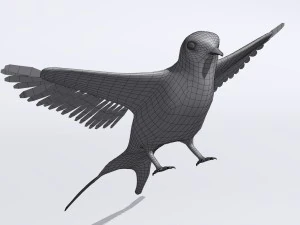 rondine Modello 3D