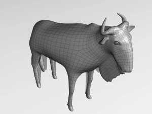 &ntilde;u ant&iacute;lope Modelo 3D