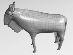 &ntilde;u ant&iacute;lope Modelo 3D