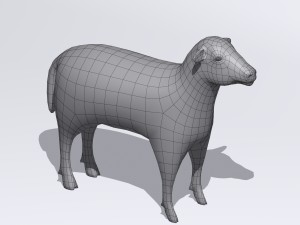 lamb 3D मॉडल