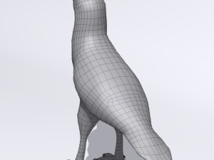 crested caracara 3D Model