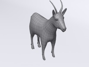 chamois 3D मॉडल