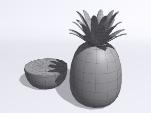 Pineapple 3D मॉडल
