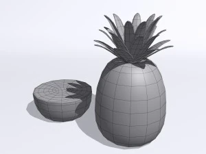 Pineapple 3D Model