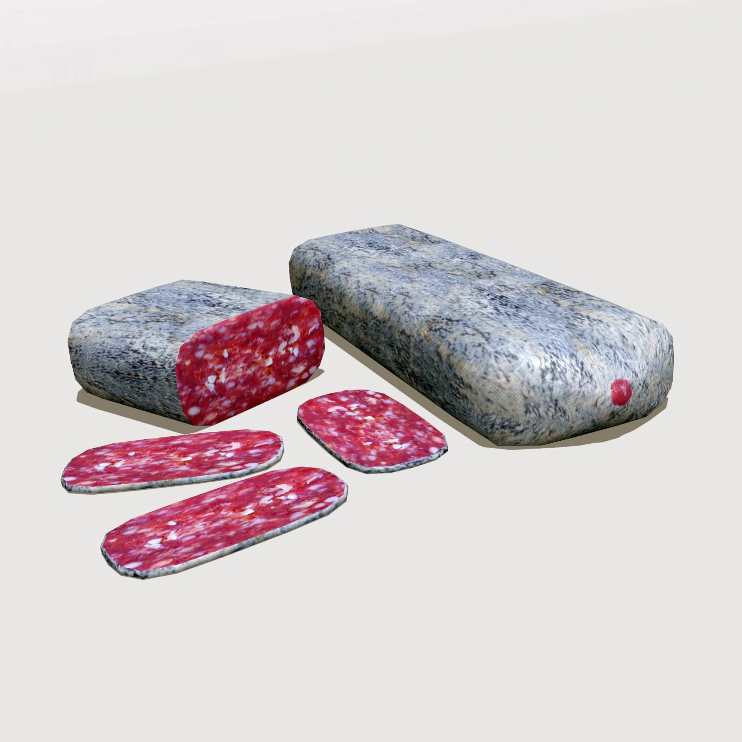 sausage 3D Model .c4d .max .obj .3ds .fbx .stl .blend 