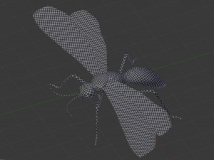 tarantula hawk Model 3D