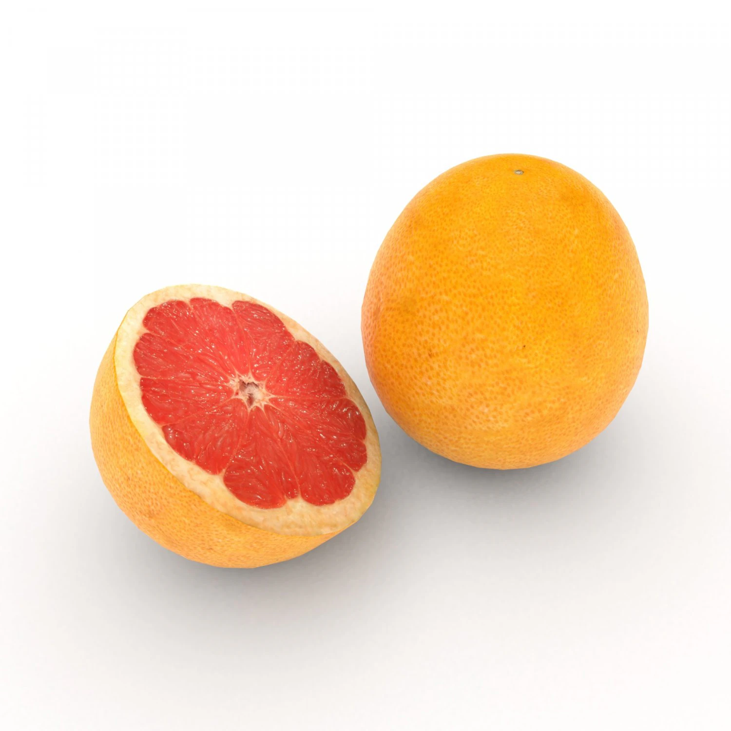pomelo 3D Model .c4d .max .obj .3ds .fbx .stl .blend 