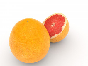 pomelo 3D 模型