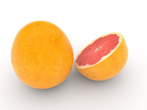 pomelo 3D 模型