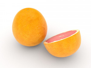 pomelo 3D 模型