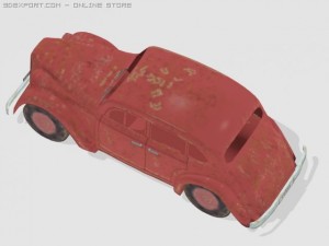 old car Modelo 3D