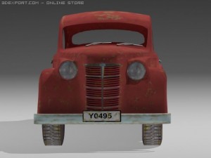 old car Modelo 3D