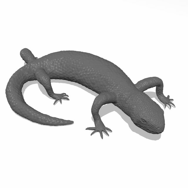 mexican beaded lizard 3D 프린트 모델 .c4d .max .obj .3ds .fbx .stl .blend 