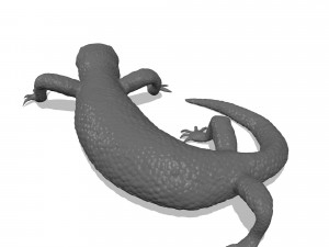 mexican beaded lizard 3D 프린트 모델