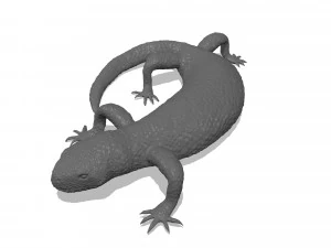 мексиканська бісерна ящірка 3D Принт Модель