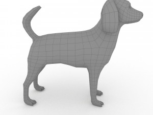Beagle 3D मॉडल