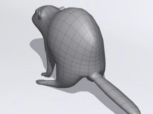 beaver 3D Model