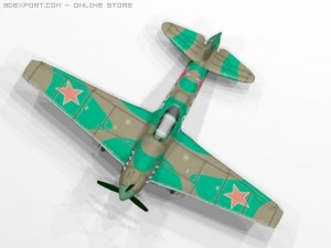 yak 9plane 3D-Modell