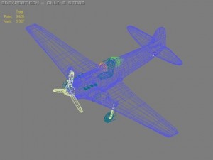 yak 9plane 3D-Modell