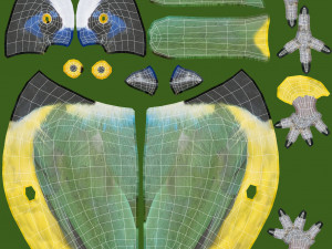 inca jay cyanocorax yncas 3d Model 3D