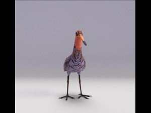 black-tailed godwit 3D Model