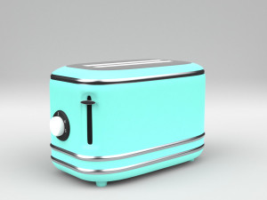 vintage toaster 3d 3D Model