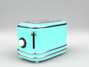 vintage toaster 3d 3D Model
