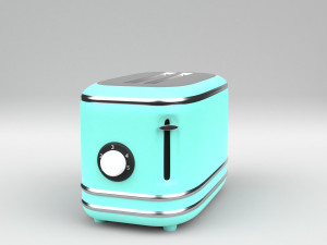 vintage toaster 3d 3D Model