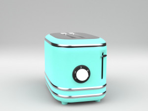 vintage toaster 3d 3D Model