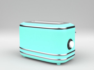 vintage toaster 3d 3D Model