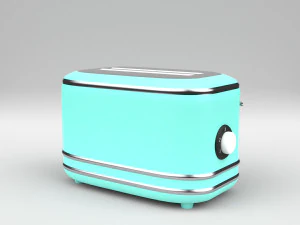 vintage toaster 3d 3D Model