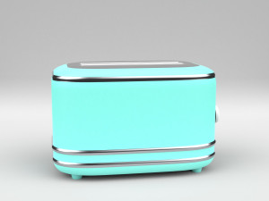 vintage toaster 3d 3D Model